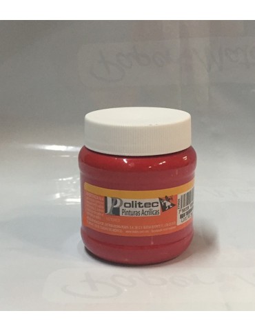 PINTURA POLITEC ACRILICA ROJO TOLUIDINA 309 250ML  X/12