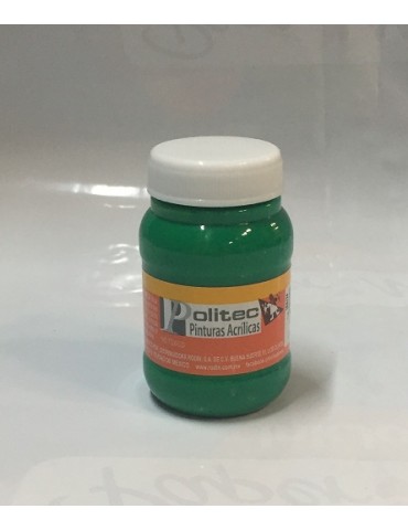 PINTURA POLITEC ACRILICA VERDE CLARO 312 100ML  X/36