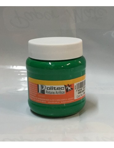 PINTURA POLITEC ACRILICA VERDE CLARO 312 250ML  X/12