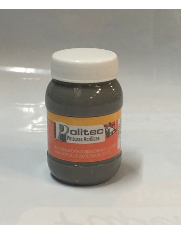 PINTURA POLITEC ACRILICA GRIS 317 100ML  X/36