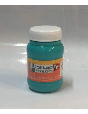 PINTURA POLITEC ACRILICA TURQUESA 324 100ML  X/36