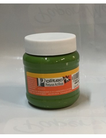 PINTURA POLITEC ACRILICA VERDE HOJA 328 250ML  X/12