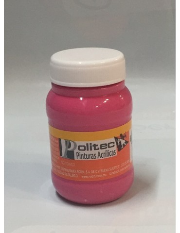 PINTURA POLITEC ACRILICA ROSA MEXICANO 337 100ML  X/36