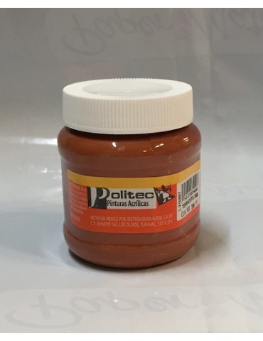 PINTURA POLITEC ACRILICA TERRACOTA 340 250ML  X/12