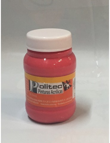 PINTURA POLITEC ACRILICA CORAL 344 100ML  X/36