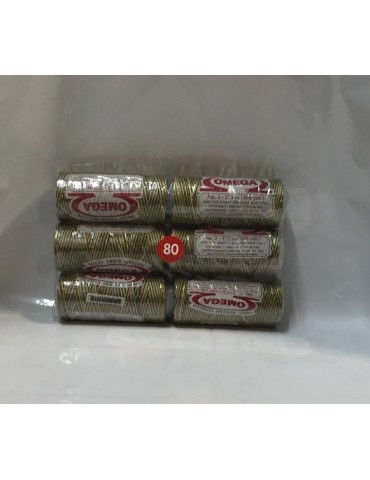 HILO NYLON OMEGA  80 MATIZADO VERDE SECO
