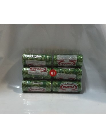 HILO NYLON OMEGA  81 MATIZADO VERDE JARDIN