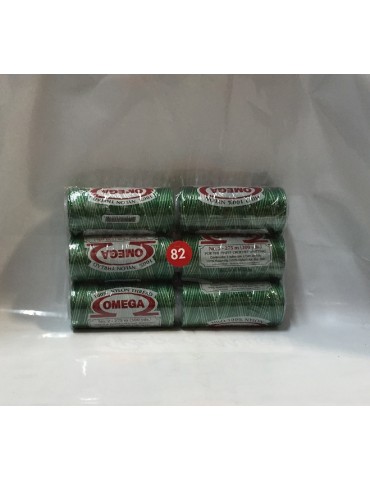 HILO NYLON OMEGA  82 MATIZADO VERDE BOSQUE