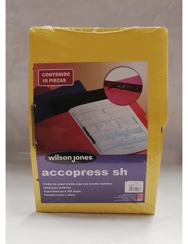 FOLDER C/BROCHE ACCO WILSONJONES T/OF AMARILLO  C/10PZ     X/14