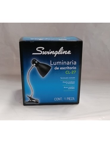 LAMPARA DE ESCRITORIO ACCO SWINGLINE CL27 C/1PZ P4590   X/2