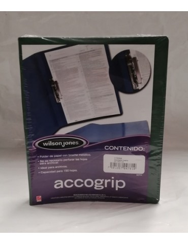 FOLDER C/PALANCA ACCO WILSON T/C VDE OBS C/4PZ P3914 X/12