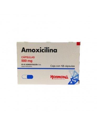AMOXICILINA 500MG C/12 CAPSULAS