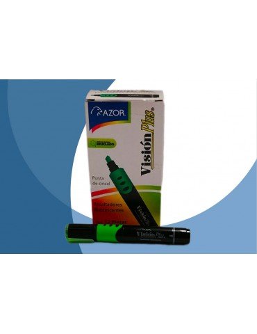 MARCATEXTO VISION PLUS VERDE C/12PZ     X/12