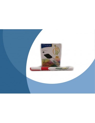 MARCADOR AQUARELO GRIP ROJO C/6PZ        X24