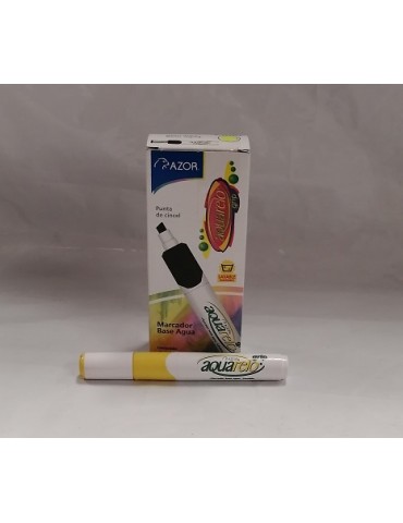 MARCADOR AQUARELO GRIP AMARILLO C/6PZ     X/24