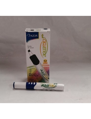 MARCADOR AQUARELO GRIP AZUL OBS C/6PZ     X/24