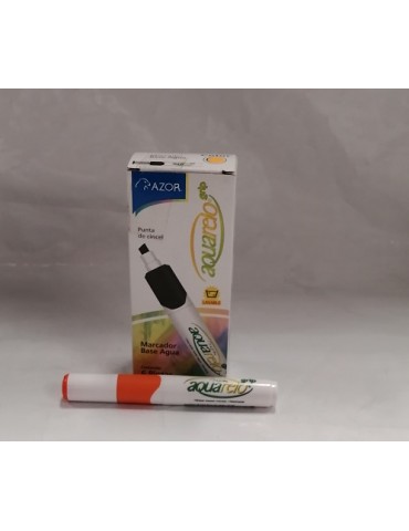 MARCADOR AQUARELO GRIP NARANJA C/6PZ      X/24