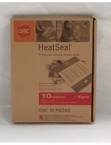 MICA TERMICA ACCO GBC T/CARTA 229X293MM C/50PZ     X/12