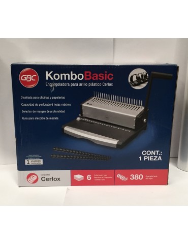 ENGARGOLADORA ACCO GBC KOMBOBASIC MX0016 C/1PZ