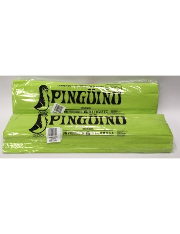 PAPEL CREPE PINGUINO VERDE MANZANA C/10     X/25