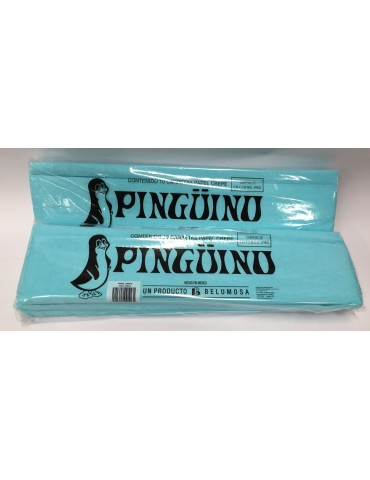 PAPEL CREPE PINGUINO AZUL CIELO C/10     X/25