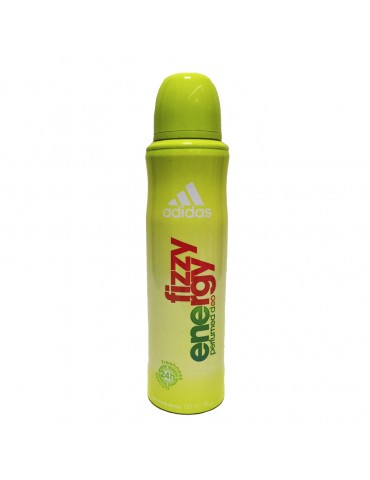 DESOD. ADIDAS AEROSOL FIZZY ENERGY 150ML    X/12