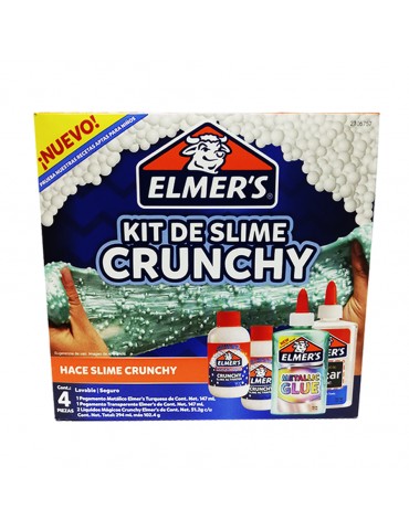KIT SLIME ELMERS CRUNCHY C/4PZ 2106757      X/6
