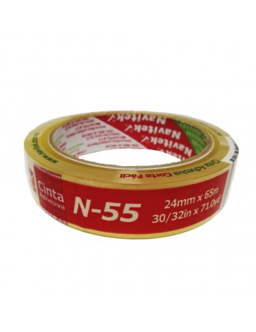 CINTA NAVITEK TRANSP 24X65 N-55     X/72