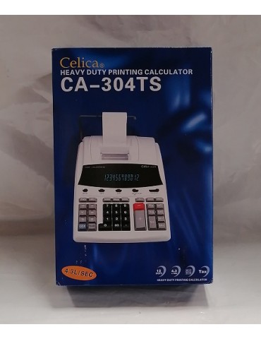 CALCULADORA CELICA 12 DIG BLC/1PZ CA-304TS
