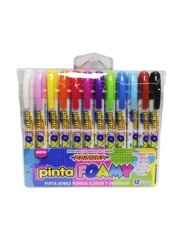 PLUMONES P/FOAMI PASCUA C/12PZ      X/12