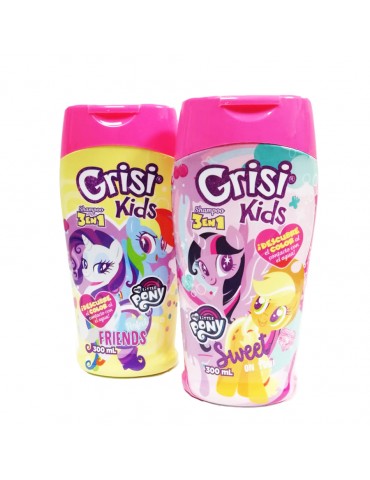 SHAMPOO GRISI KIDS MY LITTLE PONY 300ML     X/12