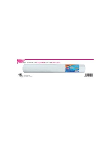 PLASTICO AUTO ADH. MAE 20MT TRANSPARENTE     X/12