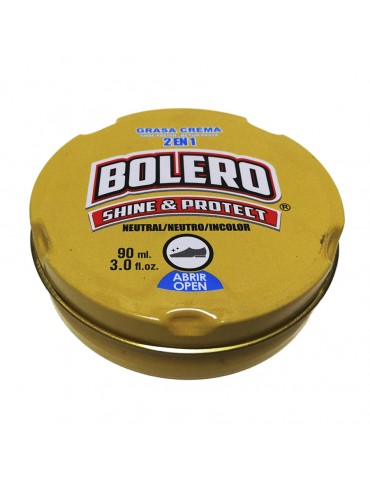 GRASA BOLERO NEUTRO 90GRS       X/144
