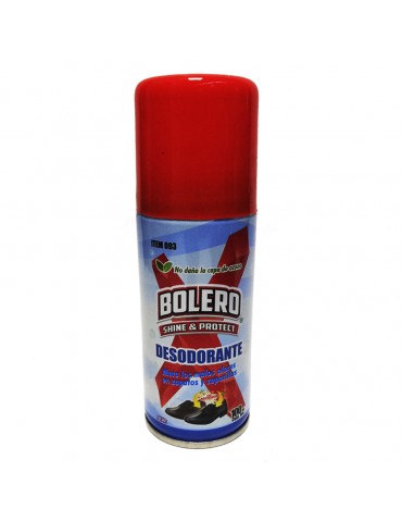 DESOD. BOLERO P/CALZADO AEROSOL 100ML      X/12