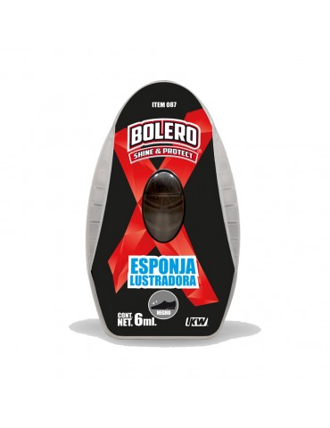 ESPONJA BOLERO LUSTRADORA NEGRA       X/24