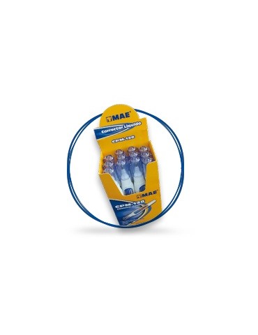 PLUMA CORRECTORA MAE 8ML C/12PZ CPM-128       X/48