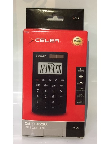 CALCULADORA CELER CL-8