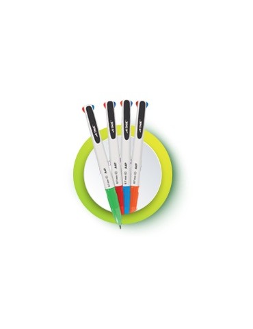 BOL. CUATRICOLOR A-INK 0.7mm C/12PZ A4P-12       X/72