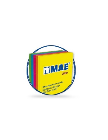 MEMOTIP MAE CUBO NEON 3X3 C/400 21012     X/72