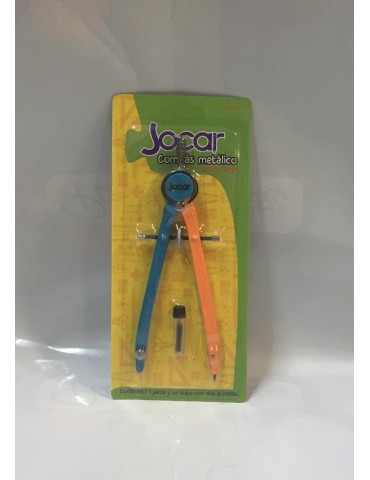 COMPAS JOCAR METALICO LARGO C/ACCESORIOS CMLA    X/120