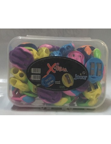 SACAPUNTAS JOCAR XTREAM 2ORIF C/50PZ       X/12