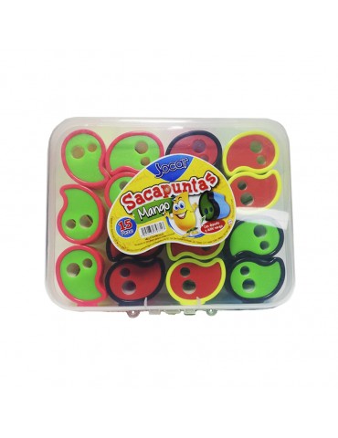 SACAPUNTAS JOCAR MANGO C/15PZ SM     X/12