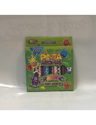 CRAYON JOCAR AROMA FRESA C/12 CD12F  X/144