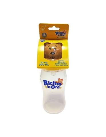 BIBERON GRISI RICITOS DE ORO 10OZ       X/6
