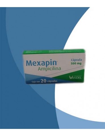 AMPICILINA MEXAPIN 500MG C/20CAPS      X/110