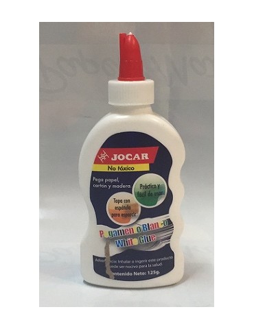 PEGAMENTO JOCAR BLANCO 125GR PB125      X/144