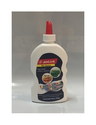 PEGAMENTO JOCAR BLANCO 250GR PB250      X/72
