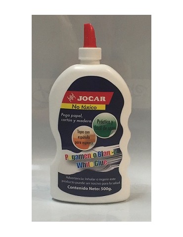 PEGAMENTO JOCAR BLANCO 500GR PB500     X/24
