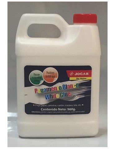 PEGAMENTO JOCAR BLANCO 960GR PB960     X/12