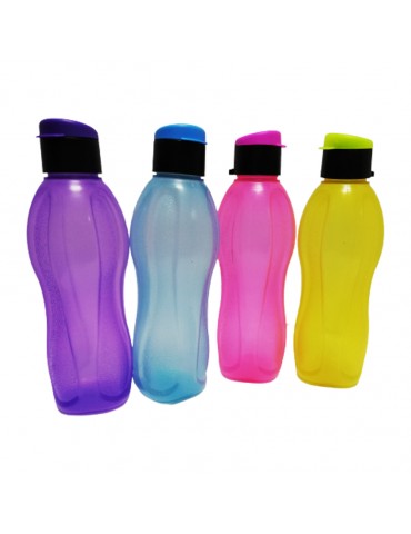 BOTELLA TEXTURIZADA MAKYCO 1LT T/PLIP-TOP        X/72